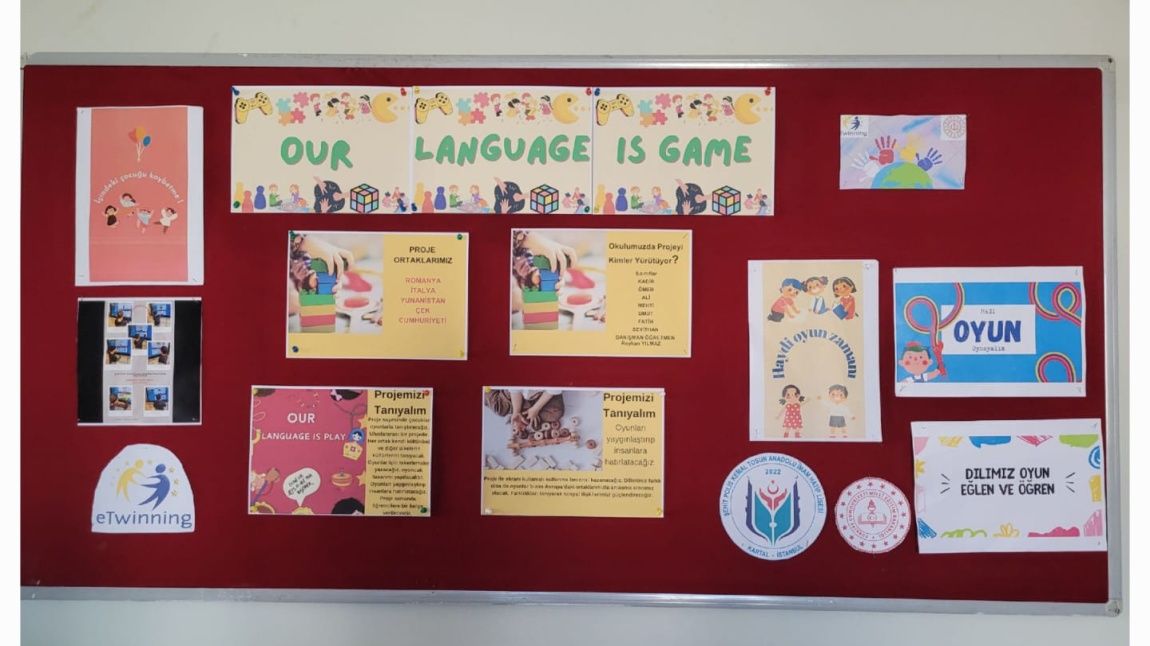 eTwinning : OUR LANGUAGE IS GAME